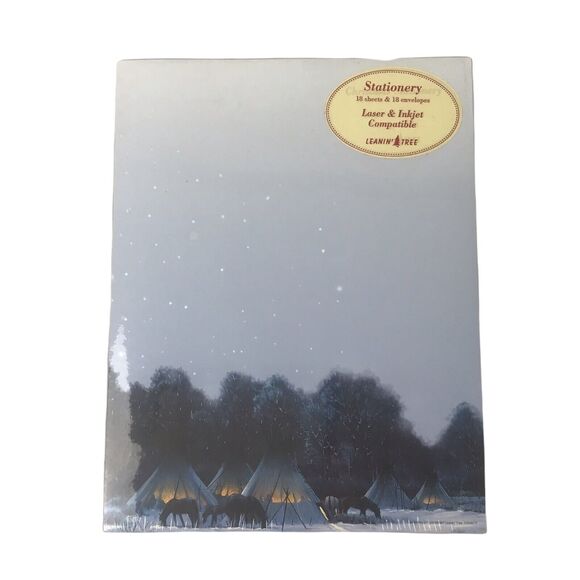 Leanin Tree Stationary Designer Paper 18 Sheets &‎ 18 Envelopes Laser Printers - Picture 1 of 7